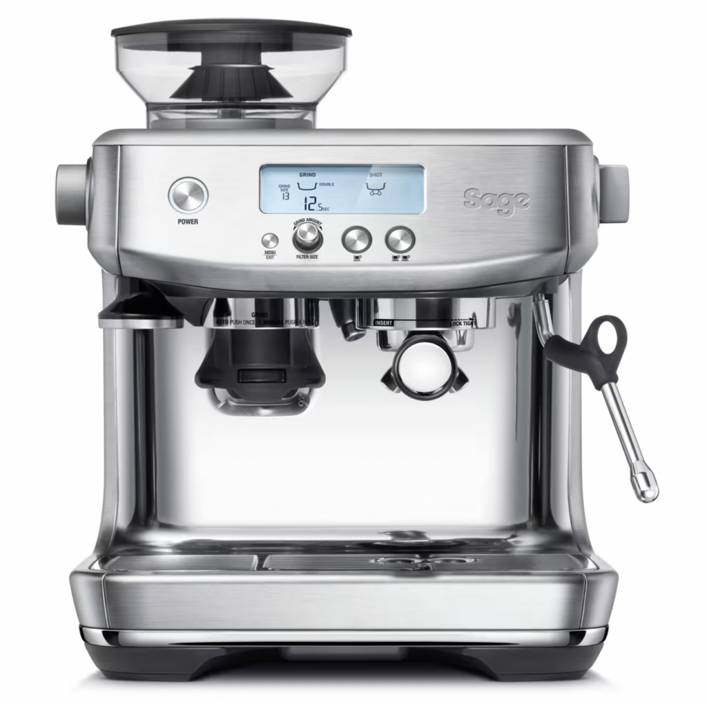 Sage espressomaskine - The Barista Pro - Silver - Kaffemaskine-test.dk